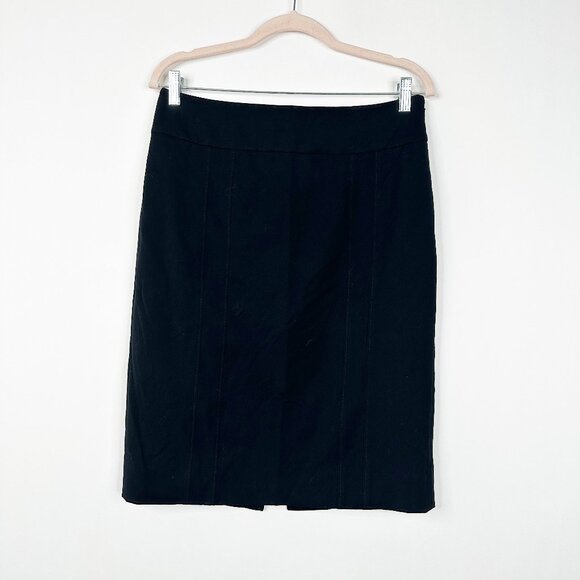 2/$30 White House Black Market Seamed Pencil Skirt w Back Slit 10 #A0749 - Picture 3 of 8